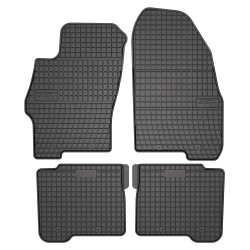 Tappetini per auto ElToro compatibili con Fiat Linea 2007-2015 su misura in gomma | Tipo Auto: Berlina | Materiale resistente | Bordi alti protettivi