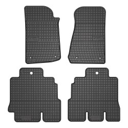 Tappetini per auto ElToro compatibili con Jeep Wrangler IV dal 2017 in poi su misura in gomma | Note: non compatibile con versione Rubicon | Tipo Auto: SUV | Materiale resistente | Bordi alti protettivi