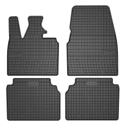 Tappetini per auto ElToro compatibili con BMW i3 2013-2022 su misura in gomma | Materiale resistente | Bordi alti protettivi