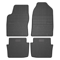 Tappetini per auto ElToro compatibili con Saab 9-5 I 1997-2009 su misura in gomma | Note: pre-facelift | Materiale resistente | Bordi alti protettivi