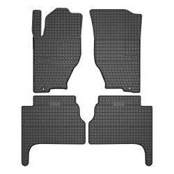 Tappetini per auto ElToro compatibili con Kia Sorento I 2002-2009 su misura in gomma | Tipo Auto: SUV | Materiale resistente | Bordi alti protettivi