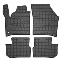 Tappetini per auto ElToro compatibili con Skoda Citigo-e iV 2019-2020 su misura in gomma | Tipo Auto: Hatchback | Materiale resistente | Bordi alti protettivi