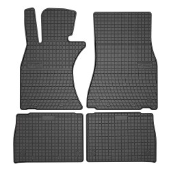 Tappetini per auto ElToro compatibili con Lexus LS IV 2006-2017 su misura in gomma | Tipo Auto: Berlina | Materiale resistente | Bordi alti protettivi