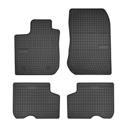 Tappetini per auto ElToro compatibili con Dacia Logan II 2012-2020 su misura in gomma | Materiale resistente | Bordi alti protettivi