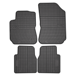 Tappetini per auto ElToro compatibili con Citroën C4 Cactus 2014-2020 su misura in gomma | Tipo Auto: Crossover | Materiale resistente | Bordi alti protettivi