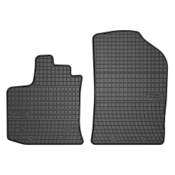 Tappetini per auto ElToro compatibili con Dacia Dokker 2012-2021 su misura in gomma | Note: 1° fila | Tipo Auto: Combivan | Materiale resistente | Bordi alti protettivi