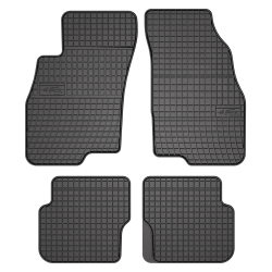 Tappetini per auto ElToro compatibili con Fiat Punto 2012-2018 su misura in gomma | Note: 2012 | Tipo Auto: Hatchback | Materiale resistente | Bordi alti protettivi