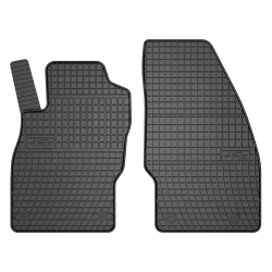 Tappetini per auto ElToro compatibili con Opel Corsa E 2014-2019 su misura in gomma | Note: 1° fila | Tipo Auto: Hatchback | Materiale resistente | Bordi alti protettivi