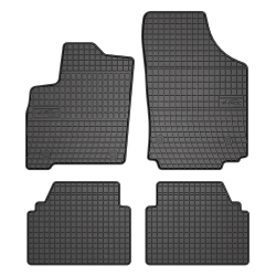 Tappetini per auto ElToro compatibili con Opel Meriva A 2003-2010 su misura in gomma | Tipo Auto: Minivan | Materiale resistente | Bordi alti protettivi
