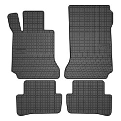 Tappetini per auto ElToro compatibili con Mercedes-Benz Classe C W204 2007-2014 su misura in gomma | Materiale resistente | Bordi alti protettivi