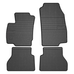 Tappetini per auto ElToro compatibili con Ford B-Max 2012-2017 su misura in gomma | Tipo Auto: Minivan | Materiale resistente | Bordi alti protettivi