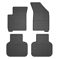Tappetini per auto ElToro compatibili con Dodge Journey I 2008-2020 su misura in gomma | Note: 1° e 2° fila | Tipo Auto: Crossover | Materiale resistente | Bordi alti protettivi
