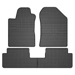 Tappetini per auto ElToro compatibili con Toyota Corolla Verso II 2004-2009 su misura in gomma | Tipo Auto: Minivan | Materiale resistente | Bordi alti protettivi