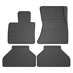 Tappetini per auto ElToro compatibili con BMW X5 E70 2006-2013 su misura in gomma | Tipo Auto: SUV | Materiale resistente | Bordi alti protettivi