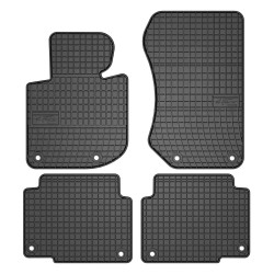 Tappetini per auto ElToro compatibili con BMW Serie 3 E36 1990-1999 su misura in gomma | Materiale resistente | Bordi alti protettivi