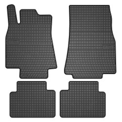 Tappetini per auto ElToro compatibili con Mercedes-Benz Classe A W169 2004-2012 su misura in gomma | Tipo Auto: Hatchback | Materiale resistente | Bordi alti protettivi