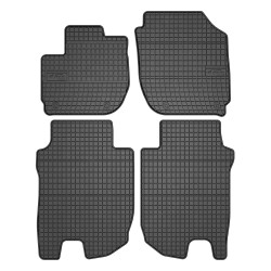 Tappetini per auto ElToro compatibili con Honda HR-V II 2013-2021 su misura in gomma | Tipo Auto: Crossover | Materiale resistente | Bordi alti protettivi