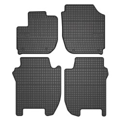 Tappetini per auto ElToro compatibili con Honda Jazz IV 2013-2020 su misura in gomma | Tipo Auto: Hatchback | Materiale resistente | Bordi alti protettivi