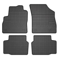 Tappetini per auto ElToro compatibili con Opel Astra K 2015-2022 su misura in gomma | Materiale resistente | Bordi alti protettivi