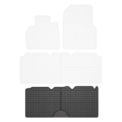Tappetini per auto ElToro compatibili con Renault Espace IV 2002-2014 su misura in gomma | Note: 3° fila | Tipo Auto: Minivan | Materiale resistente | Bordi alti protettivi
