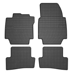 Tappetini per auto ElToro compatibili con Renault Captur I 2013-2019 su misura in gomma | Tipo Auto: Crossover | Materiale resistente | Bordi alti protettivi