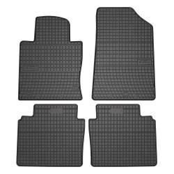 Tappetini per auto ElToro compatibili con Hyundai Sonata VII 2014-2019 su misura in gomma | Materiale resistente | Bordi alti protettivi