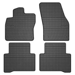 Tappetini per auto ElToro compatibili con Volkswagen Touran II dal 2015 in poi su misura in gomma | Tipo Auto: Minivan | Materiale resistente | Bordi alti protettivi
