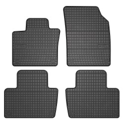 Tappetini per auto ElToro compatibili con Volvo XC90 II dal 2014 in poi su misura in gomma | Tipo Auto: SUV | Materiale resistente | Bordi alti protettivi