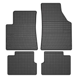 Tappetini per auto ElToro compatibili con Jeep Cherokee V dal 2013 in poi su misura in gomma | Tipo Auto: SUV | Materiale resistente | Bordi alti protettivi