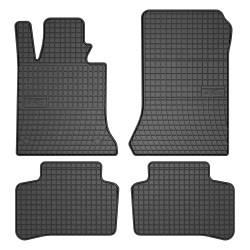 Tappetini per auto ElToro compatibili con Mercedes-Benz GLK X204 2008-2015 su misura in gomma | Tipo Auto: SUV | Materiale resistente | Bordi alti protettivi