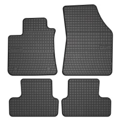 Tappetini per auto ElToro compatibili con Renault Megane IV dal 2016 in poi su misura in gomma | Note: non compatibile con versione Coupé | Materiale resistente | Bordi alti protettivi