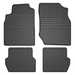Tappetini per auto ElToro compatibili con Nissan Almera N16 2000-2006 su misura in gomma | Materiale resistente | Bordi alti protettivi