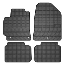 Tappetini per auto ElToro compatibili con Hyundai Elantra VI 2015-2020 su misura in gomma | Tipo Auto: Berlina | Materiale resistente | Bordi alti protettivi