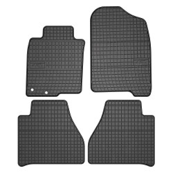 Tappetini per auto ElToro compatibili con Nissan Navara IV 2014-2022 su misura in gomma | Tipo Auto: Pickup | Materiale resistente | Bordi alti protettivi