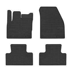 Tappetini per auto ElToro compatibili con Land Rover Range Rover Evoque I 2011-2018 su misura in gomma | Tipo Auto: SUV | Materiale resistente | Bordi alti protettivi