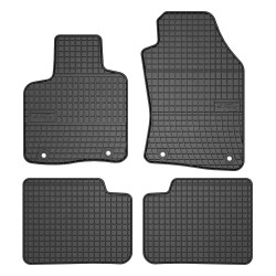 Tappetini per auto ElToro compatibili con Lancia Ypsilion III dal 2012 in poi su misura in gomma | Tipo Auto: Hatchback | Materiale resistente | Bordi alti protettivi