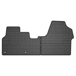 Tappetini per auto ElToro compatibili con Citroën Jumpy III dal 2016 in poi su misura in gomma | Note: 1° fila | Tipo Auto: Van | Materiale resistente | Bordi alti protettivi