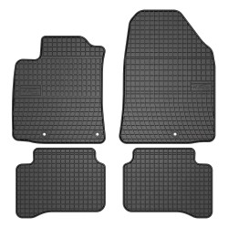 Tappetini per auto ElToro compatibili con Hyundai Ioniq 2016-2022 su misura in gomma | Note: liftback | Materiale resistente | Bordi alti protettivi