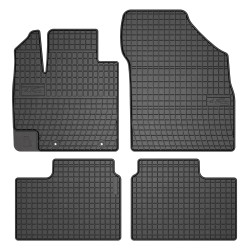 Tappetini per auto ElToro compatibili con Suzuki Ignis III dal 2016 in poi su misura in gomma | Tipo Auto: Crossover | Materiale resistente | Bordi alti protettivi