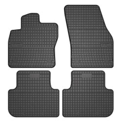 Tappetini per auto ElToro compatibili con Volkswagen Tiguan II dal 2015 in poi su misura in gomma | Tipo Auto: SUV | Materiale resistente | Bordi alti protettivi