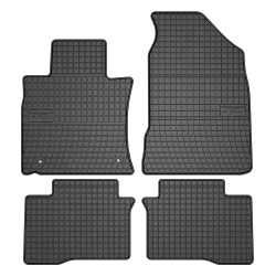 Tappetini per auto ElToro compatibili con SsangYong Tivoli dal 2015 in poi su misura in gomma | Tipo Auto: Crossover | Materiale resistente | Bordi alti protettivi
