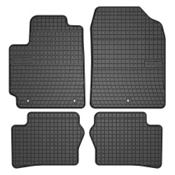 Tappetini per auto ElToro compatibili con Kia Picanto III dal 2017 in poi su misura in gomma | Tipo Auto: Hatchback | Materiale resistente | Bordi alti protettivi