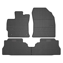Tappetini per auto ElToro compatibili con Toyota Prius+ dal 2011 in poi su misura in gomma | Note: liftback | Materiale resistente | Bordi alti protettivi