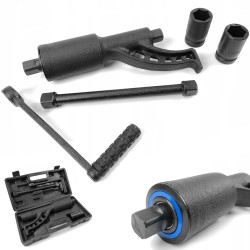 Moltiplicatore di forza 1'' con bussole 32-33mm coppia 4800-7500Nm con valigetta