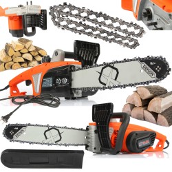 Motosega Elettrica DEMON | 2600W | Barra 35 cm / 14" | Passo Catena 3/8" | Capacità Olio 200 ml | Lubrificazione Automatica