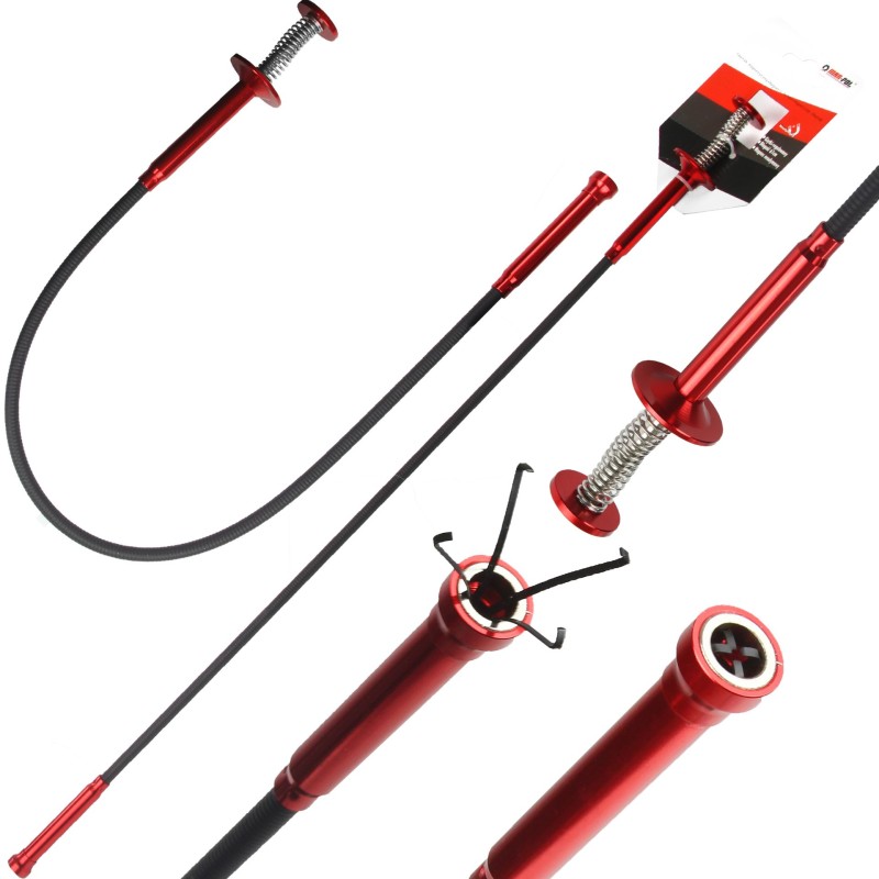 Pinza Flessibili con Artigli e Magnete | Lunghezza 61 cm | per Tubi di Scarico, Spazi Stretti