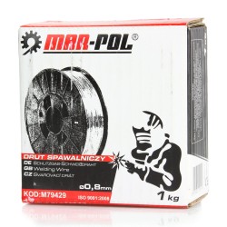 Filo da Saldatura Ramato | Diametro 0,8 mm | 1 kg | Gas di protezione CO2 | Gamma di corrente 40-140A | per Saldatura MIG MAG