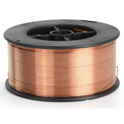 Filo da Saldatura Ramato | Diametro 0,8 mm | 1 kg | Gas di protezione CO2 | Gamma di corrente 40-140A | per Saldatura MIG MAG