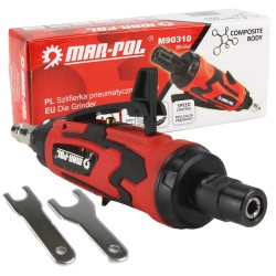 Smerigliatrice Levigatrice Pneumatica | Mandrino 6 mm | Pressione 6,3 Bar | Consumo d'Aria 113 Litri/min