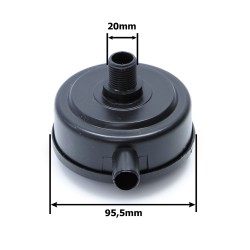 Filtro d'Aria per Compressore da 50-100 Litri | Diametro 95,5 mm | Filettatura 20 mm | Pezzo di Ricambio